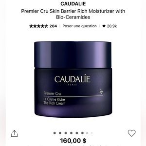 Caudalie PREMIER CRU THE RICH CREAM